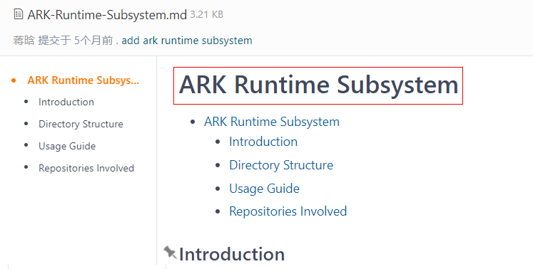 Subsystem-readme